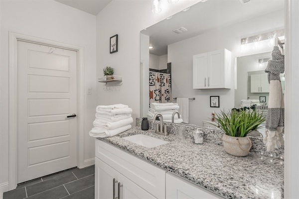 Master bathroom