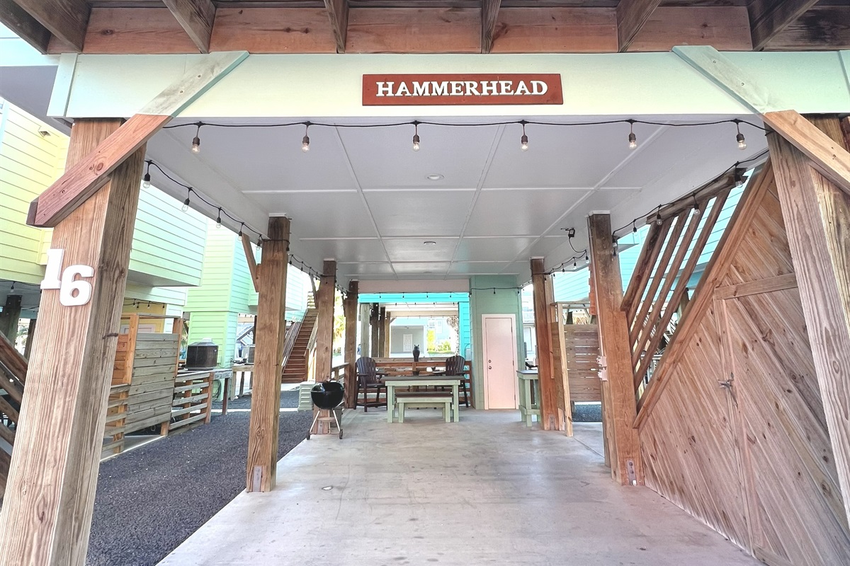 Outdoor entertaining Area