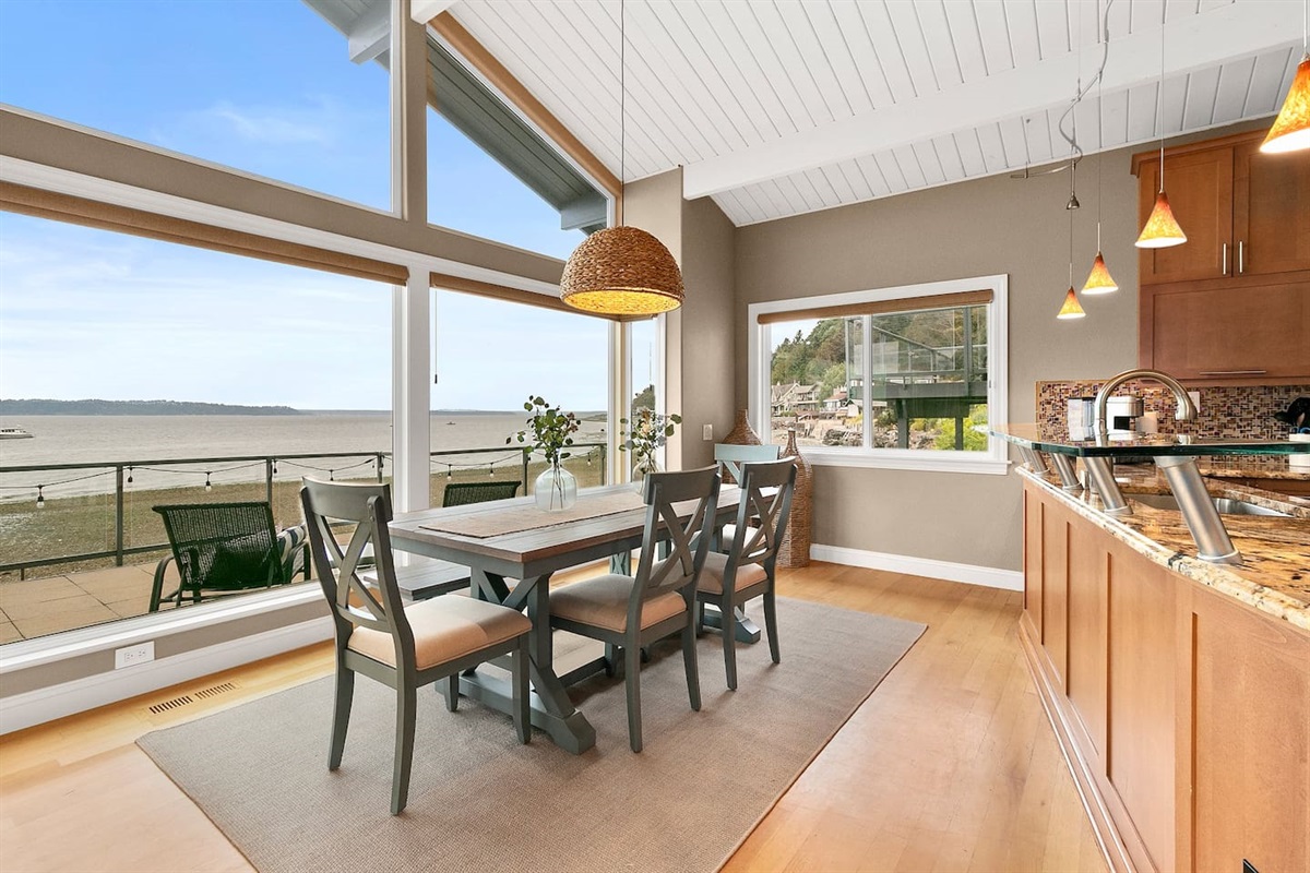 Perfect views from inside and out, no matter the weather you are sure to feel tranquil and relaxed