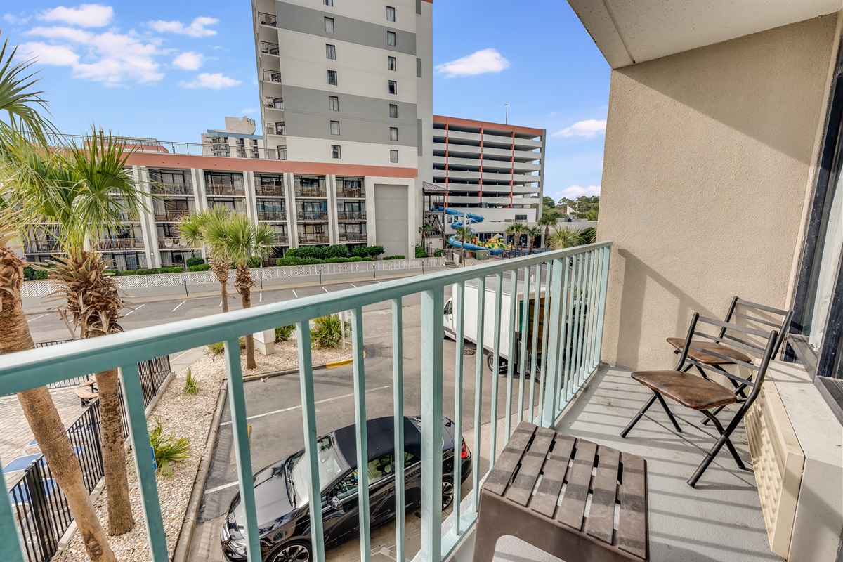 Amazing View from the Balcony!