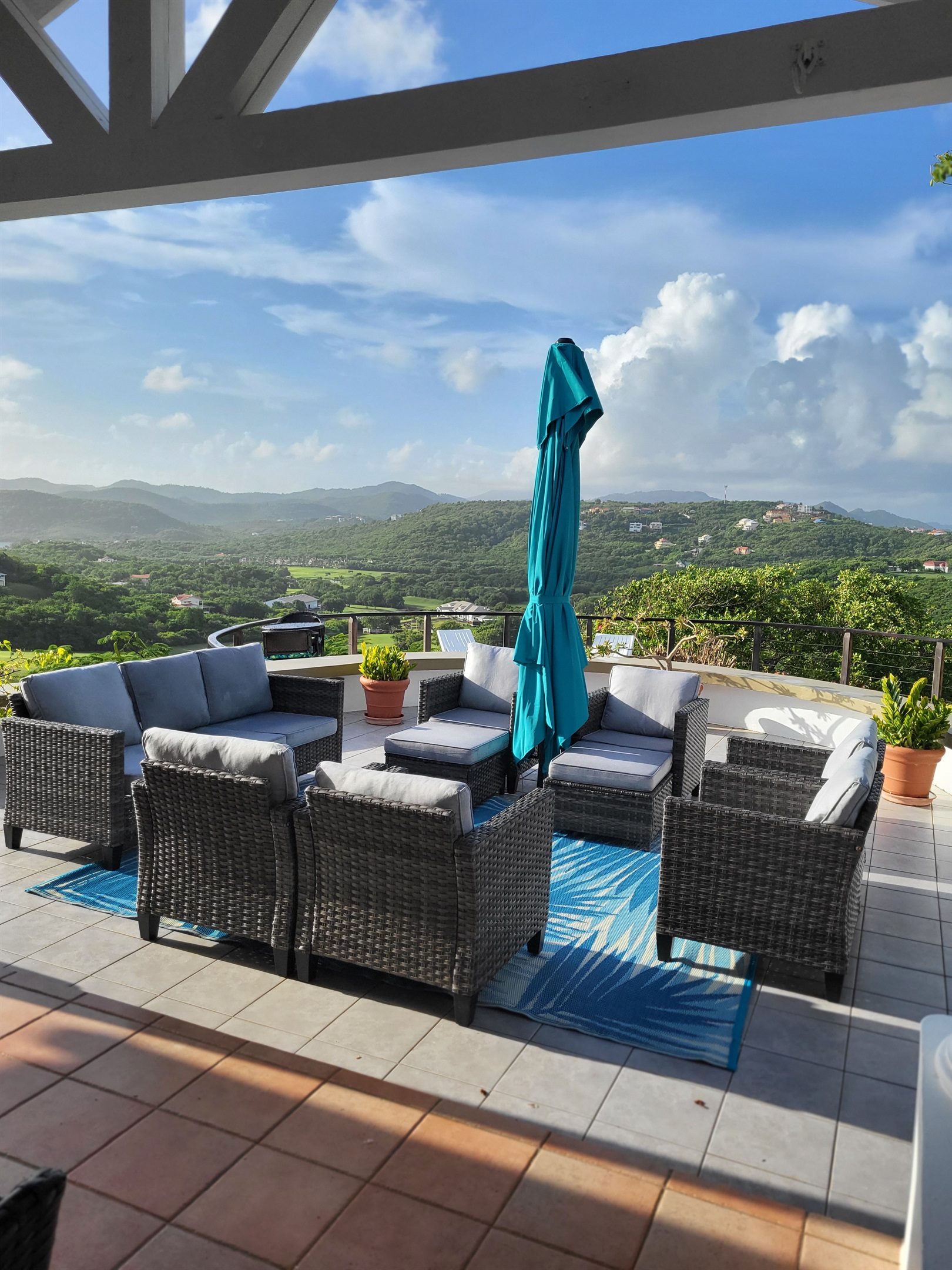 Back Patio Overlooking Sandals Golf Course