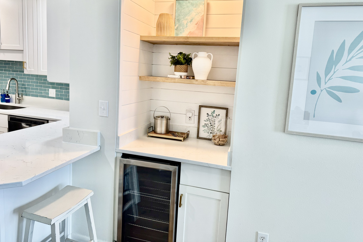 You'll love our little bar area!
