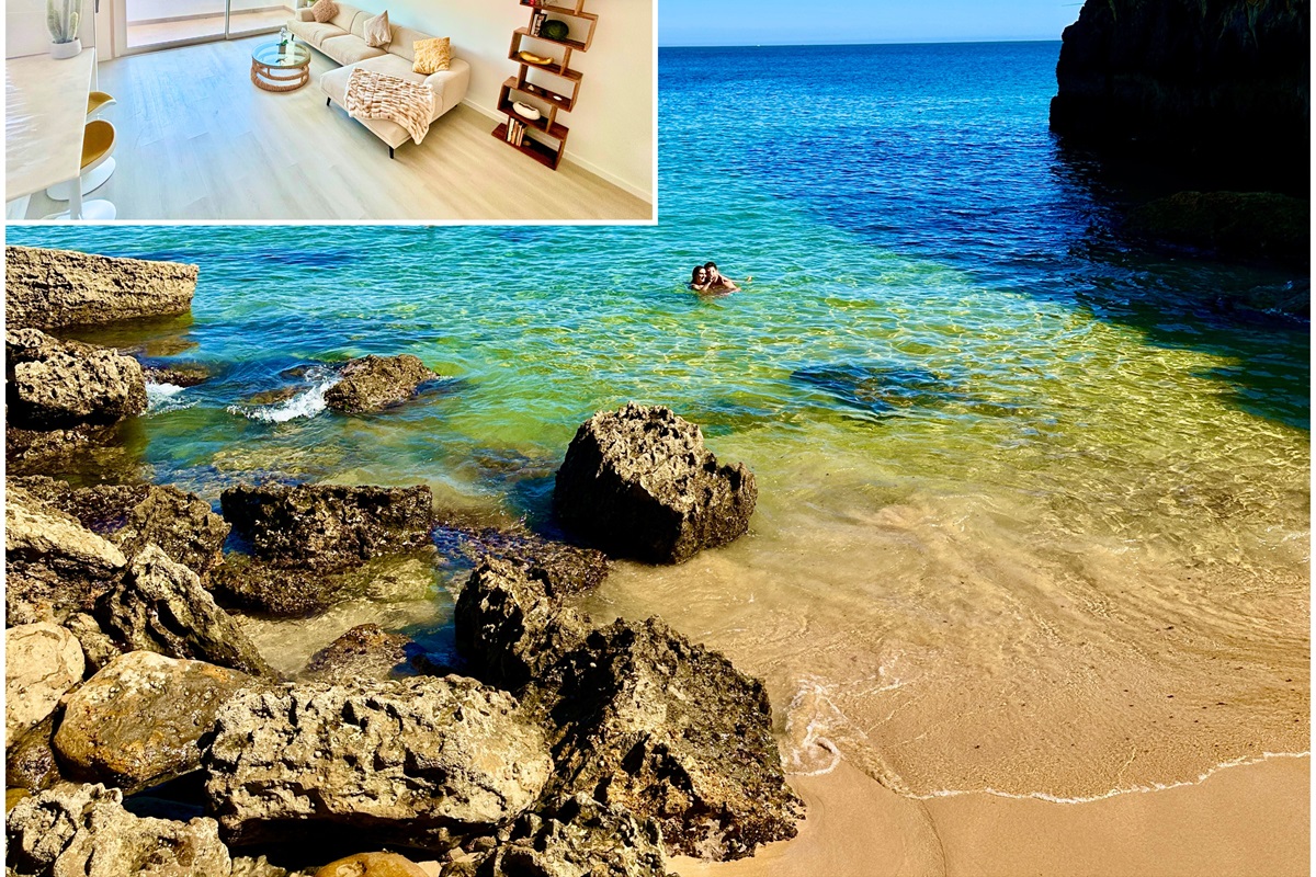 Cascais Apt walking distance to this beach