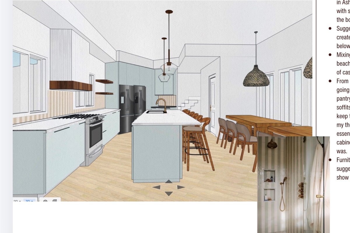Kitchen rendering