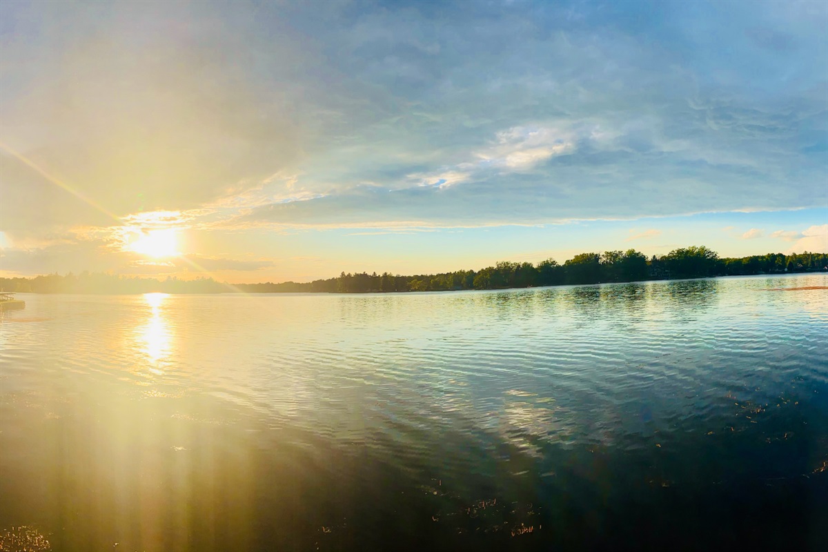 Evening on Lake Ogemaw