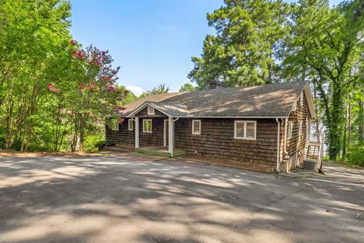 Cedar shake for the lake house charm!