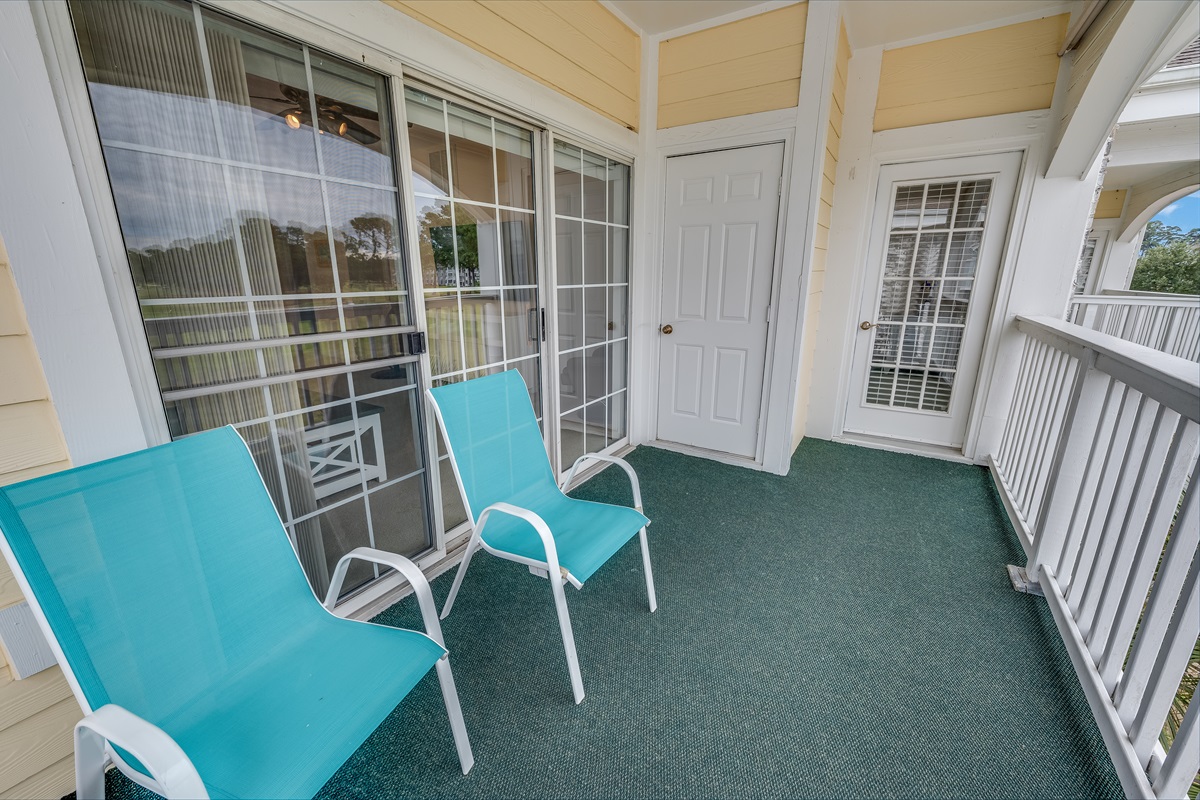 Balcony with Amazing Views