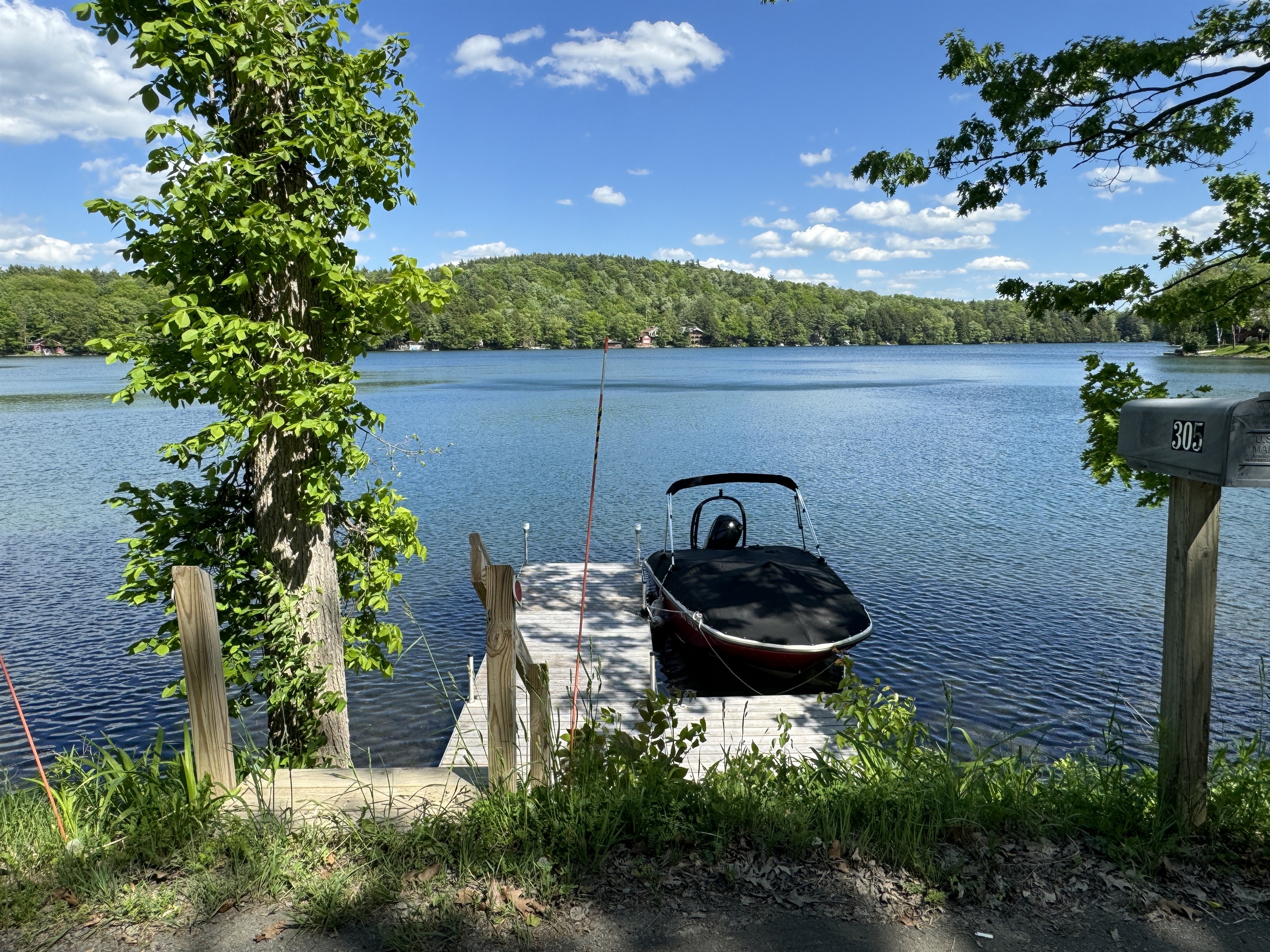 Dock at Camp Easley, boat not included!