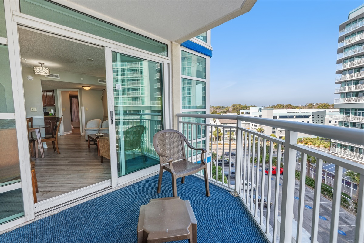 Amazing View from the Balcony!