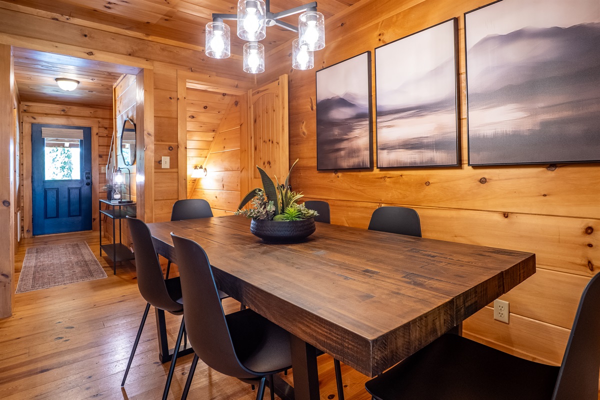 Multiple dining areas ensure comfort and convenience for your entire group.