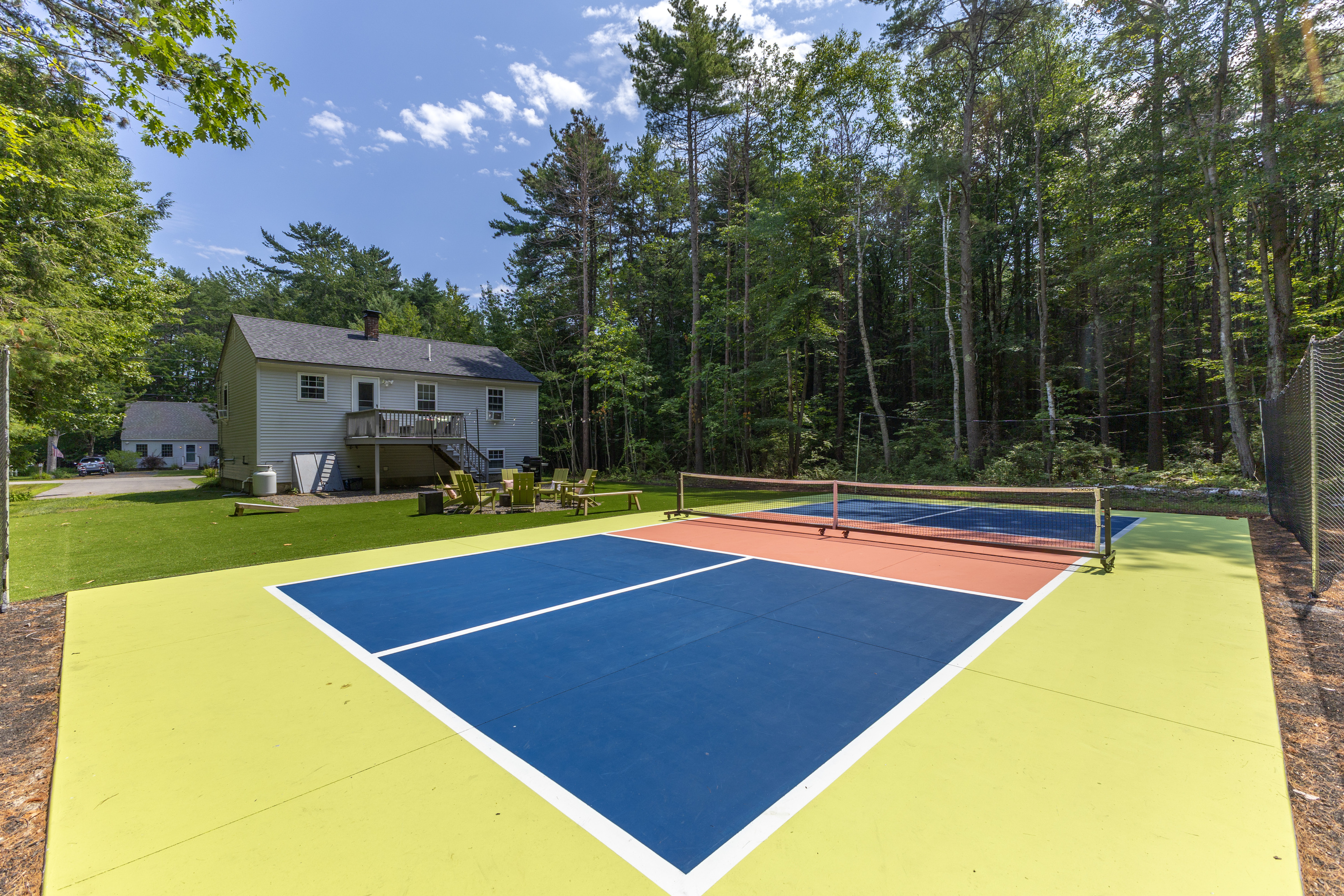 Brand-new pickleball court, ready for some fun! 🏓
