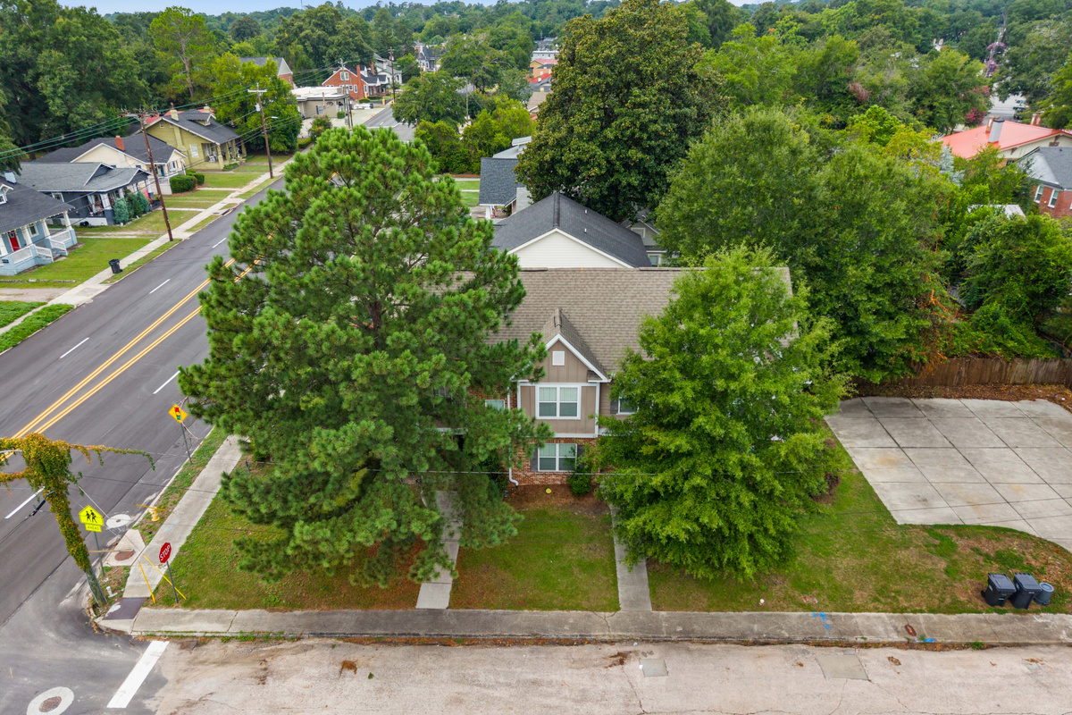 Aerial of Street / Home