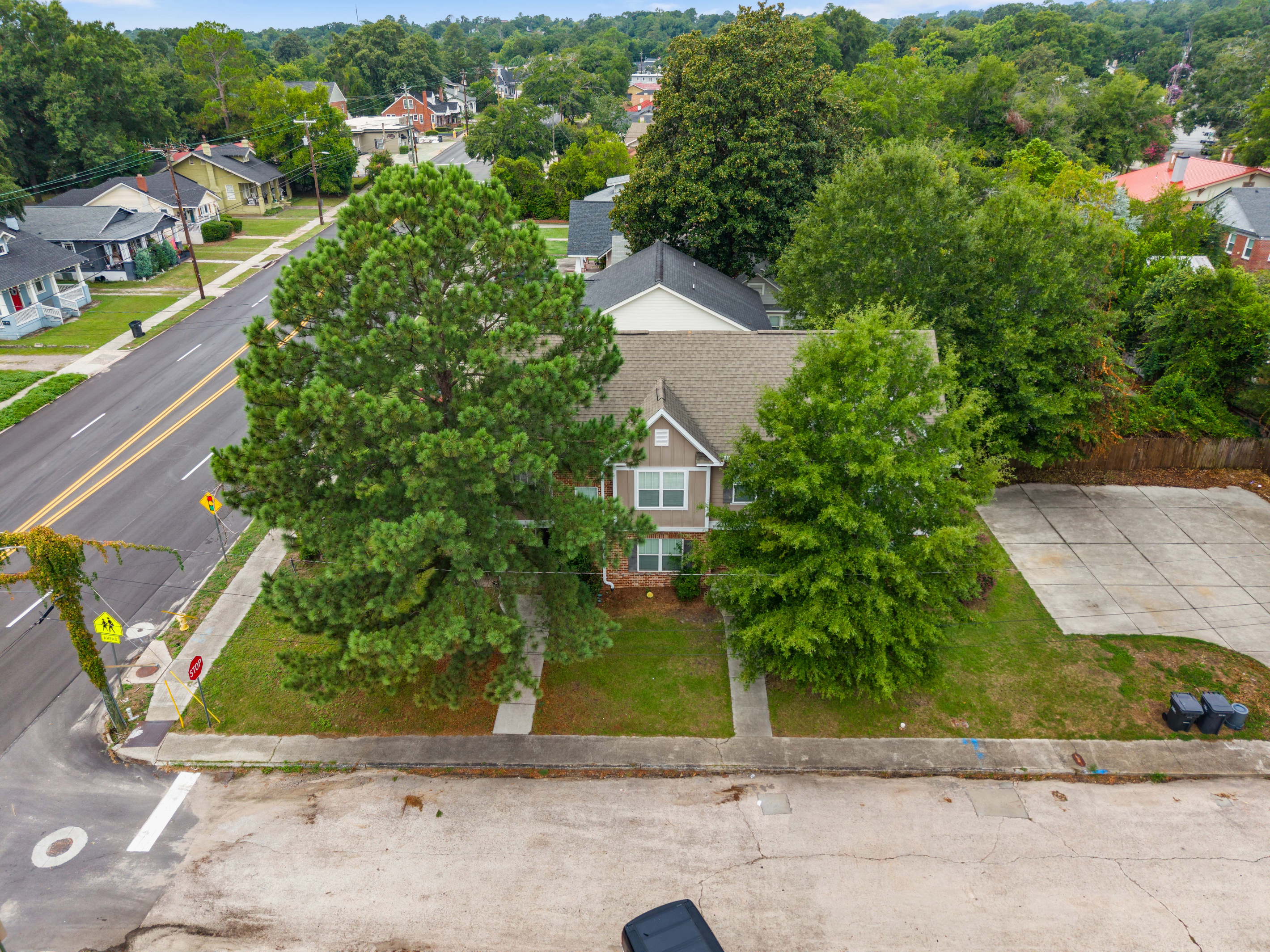 Aerial of Street / Home