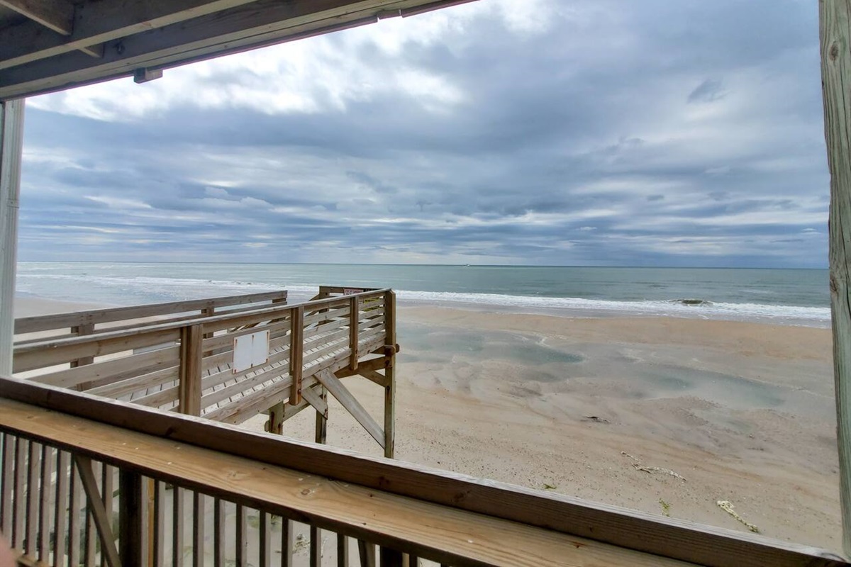 Balcony View at Low Tide