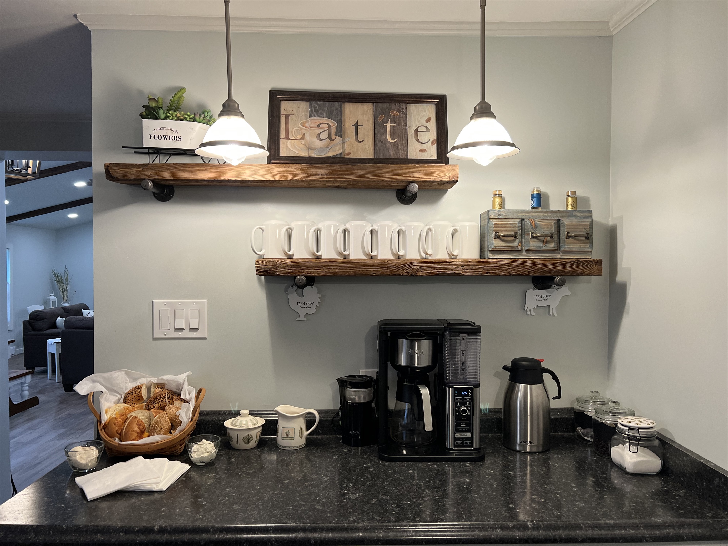 Coffee station