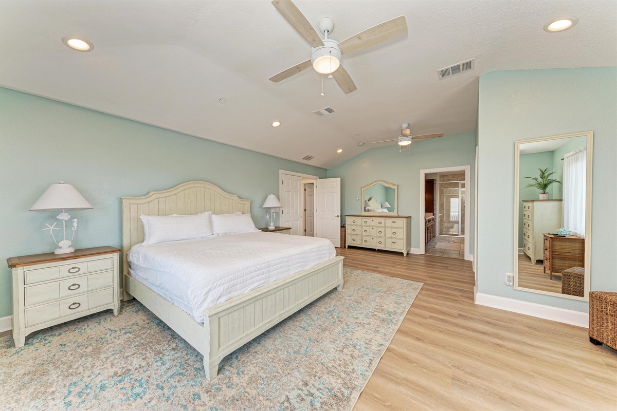 Master Bedroom (1 King bed)