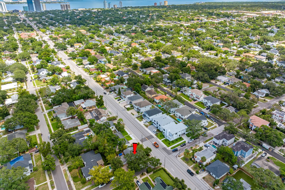 Aerial View of the Neighborhood