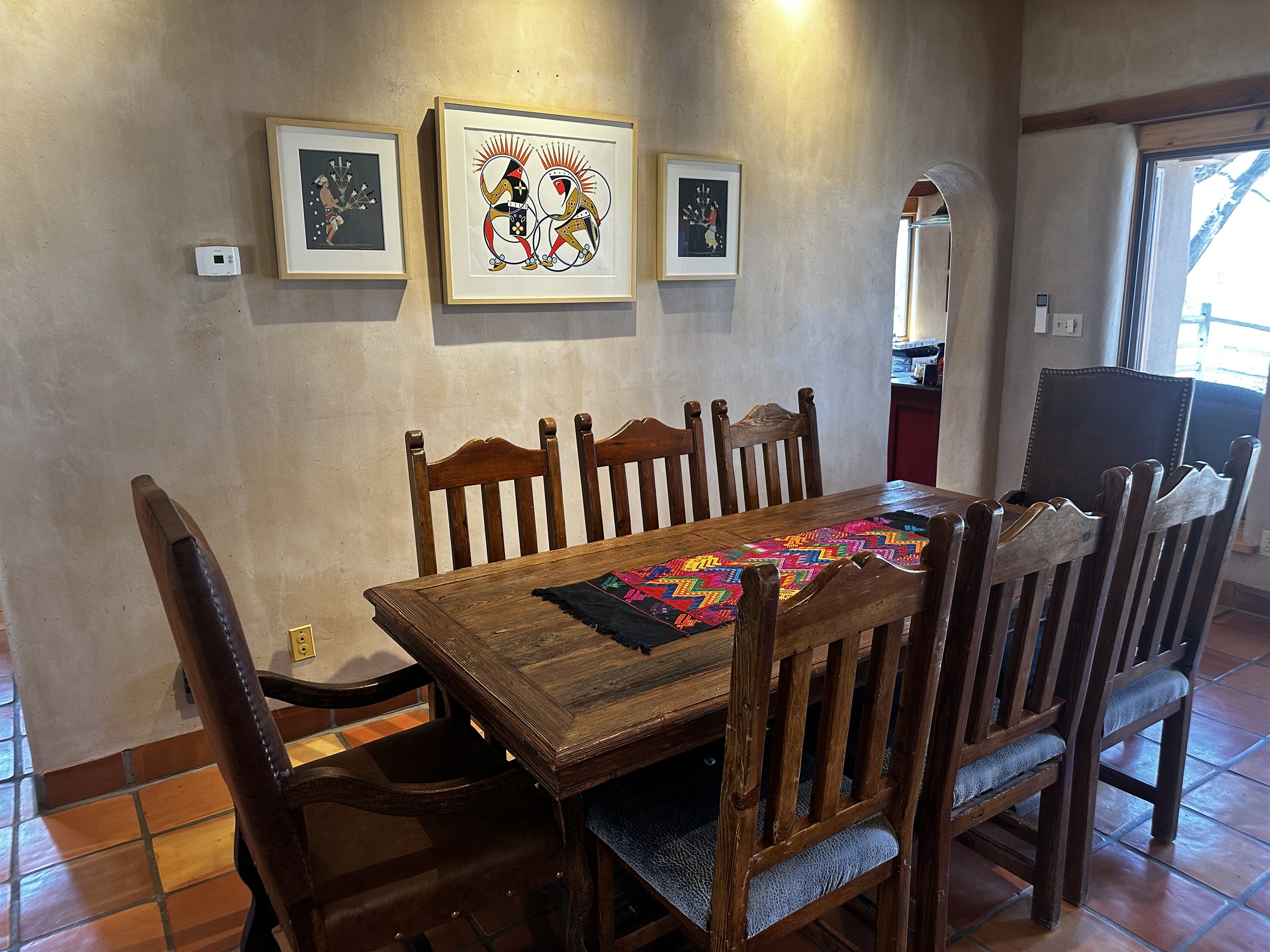 Dining room with seating for 8