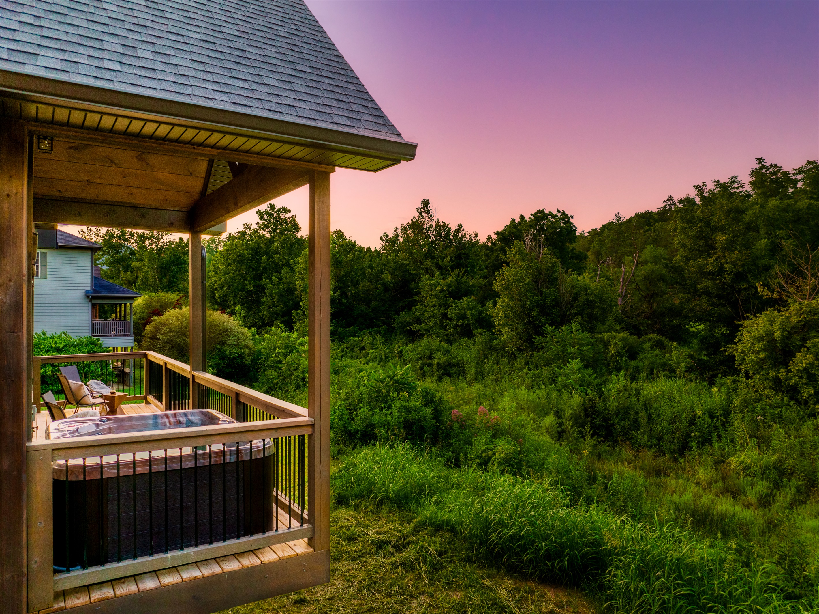 Backyard view