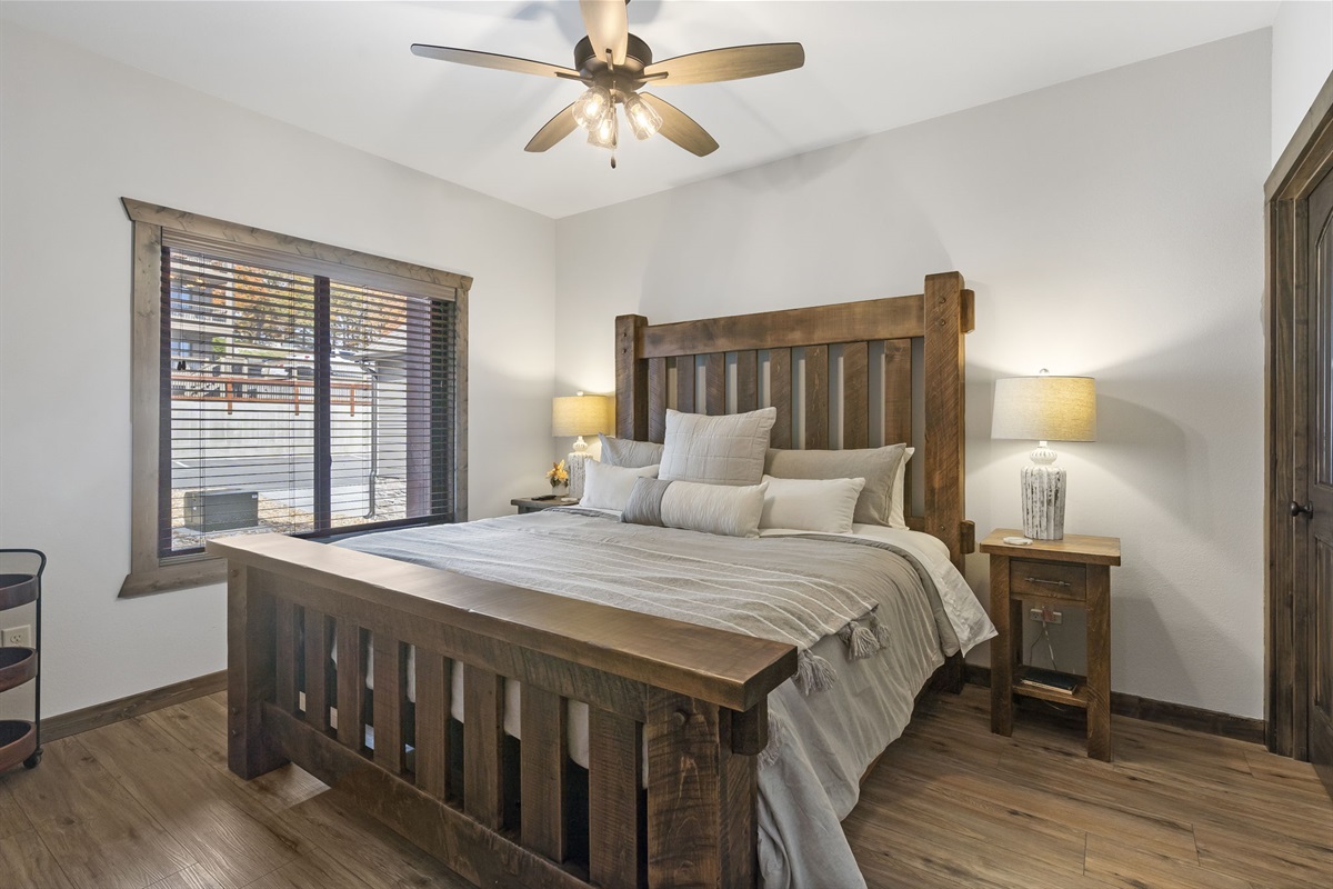 Main floor King #2 with ensuite bathroom