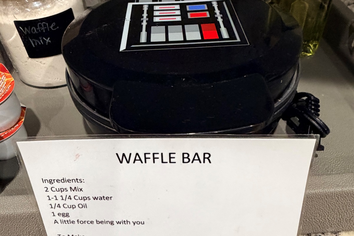 Star Wars Waffle Bar