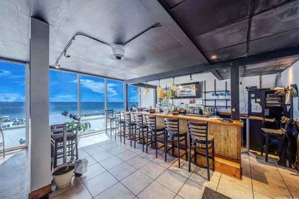 Bar with a view!