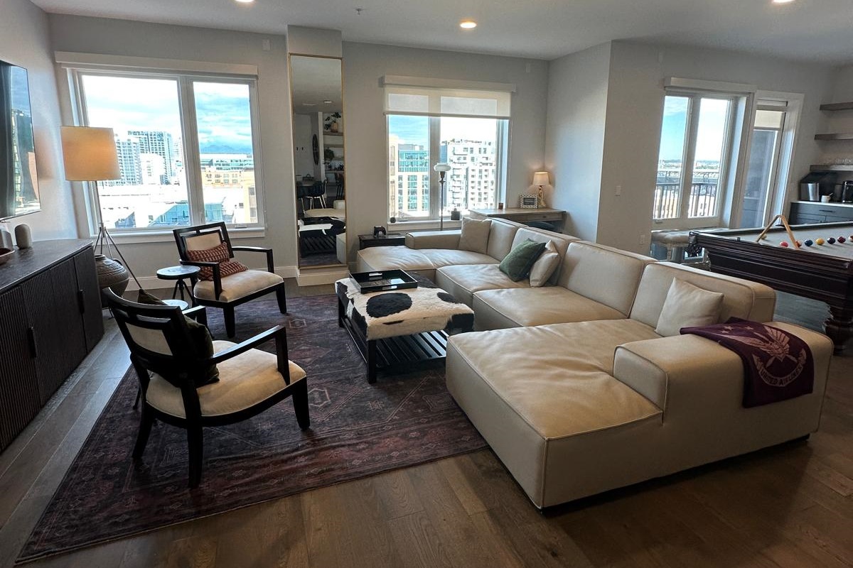Large Living Room Seating Area