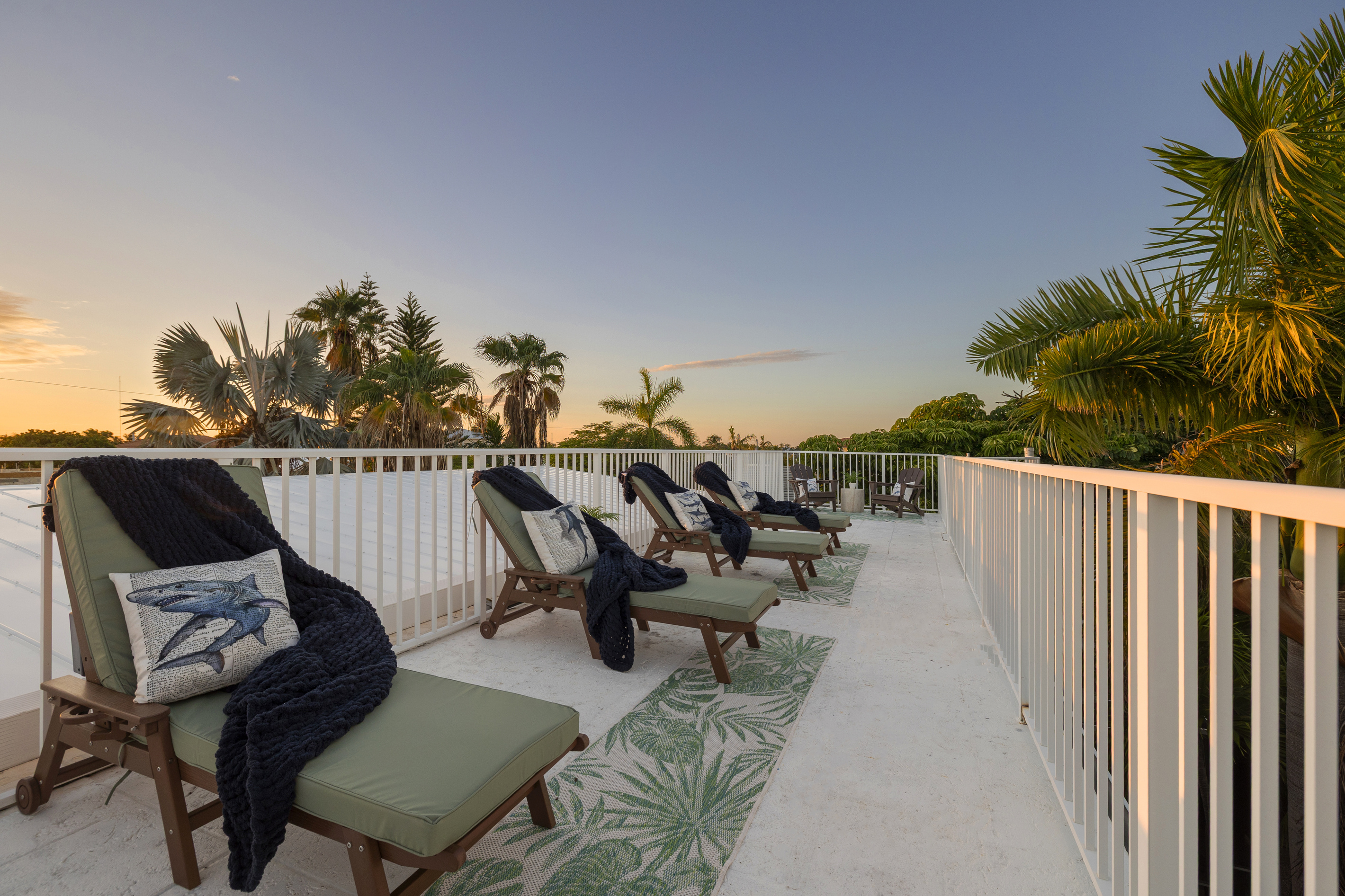 Watch the sun rise, the sun set, star gaze, or sun bathe on the rooftop observation deck.
