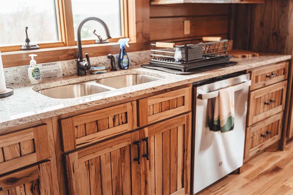 Brand New Stainless Steel Dishwasher-Because No One Wants to Wash Dishes on Vacation!