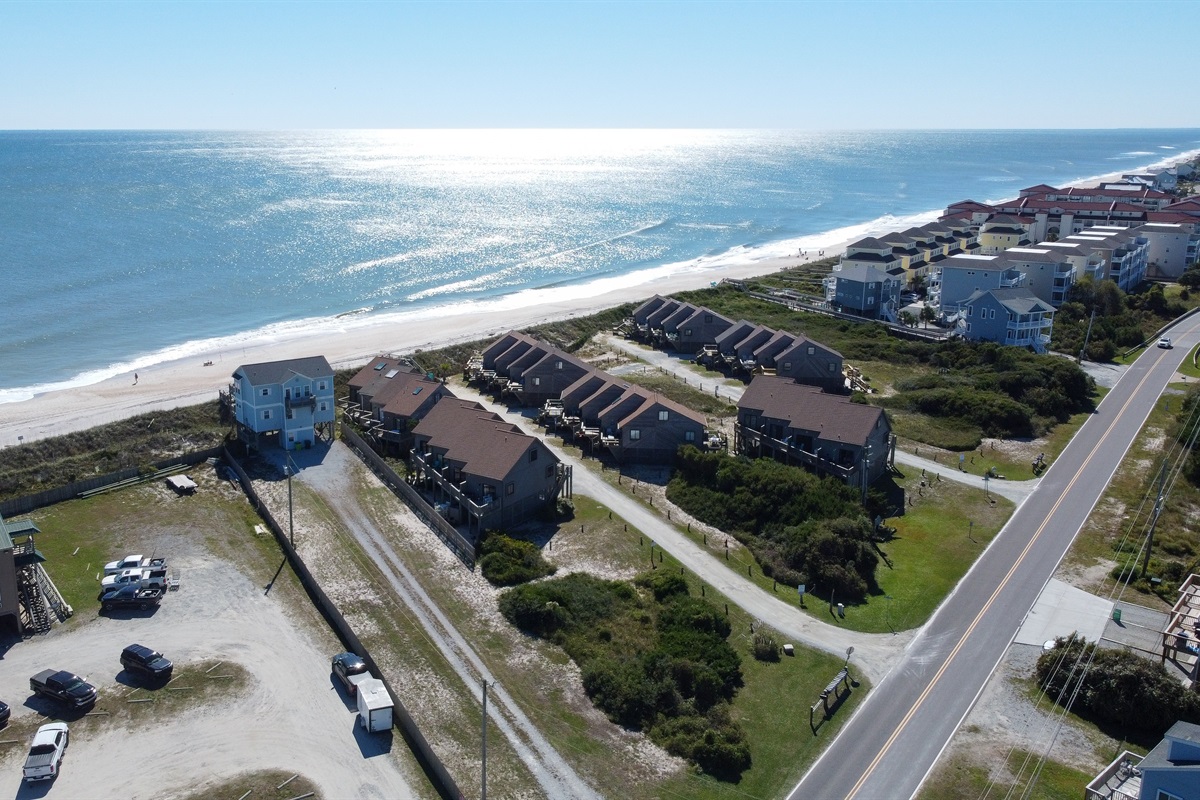 Aerial views of the community