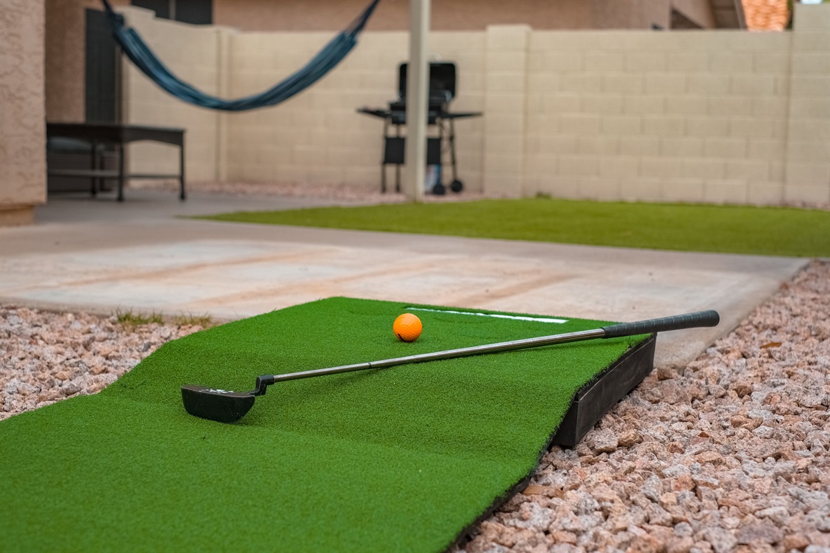 There are plenty of outdoor games to play during your stay.