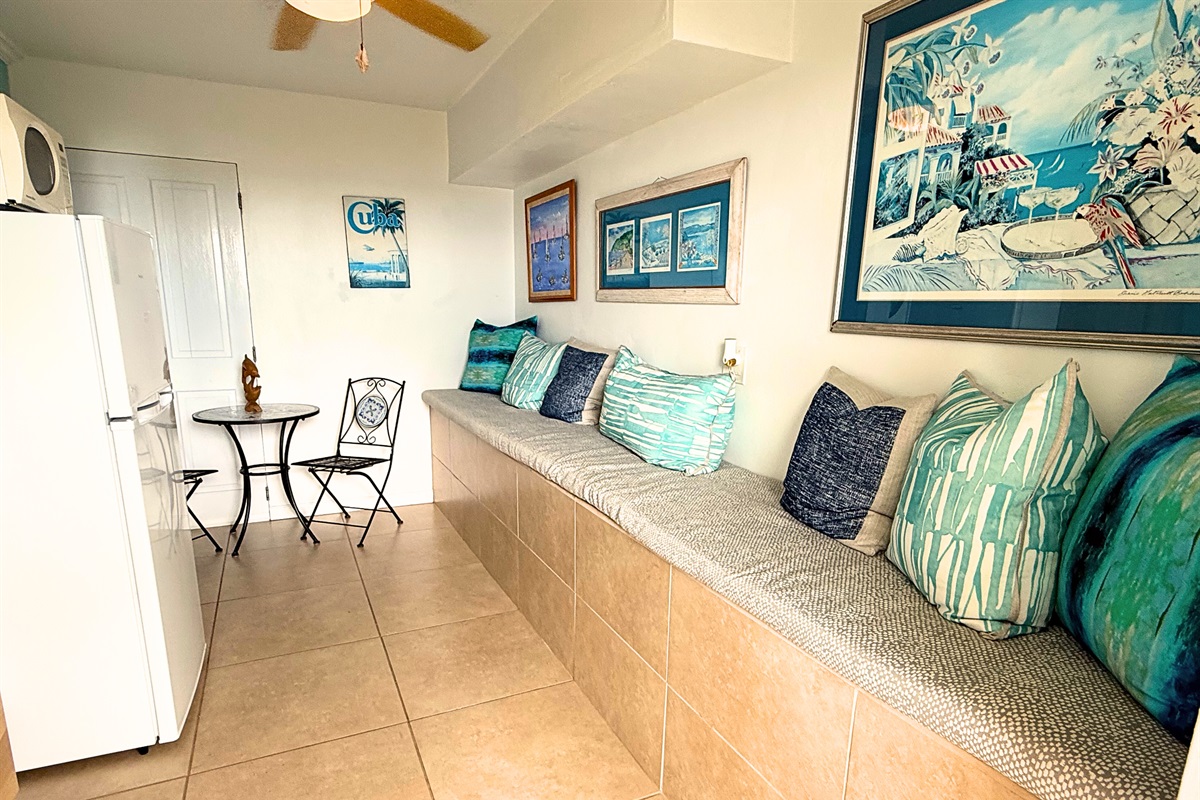 A private entrance leads you to the Cruzan Room