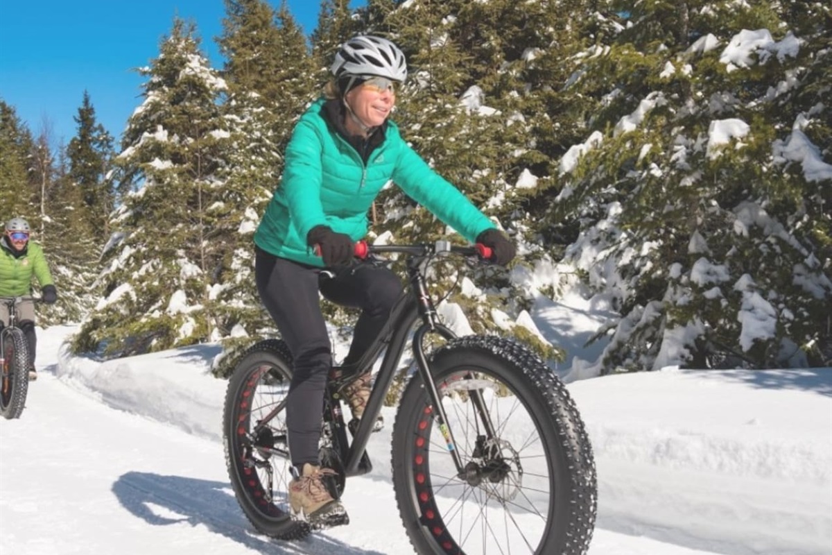 Location de vélo "Fatbike" au Parc du Massif du Sud.