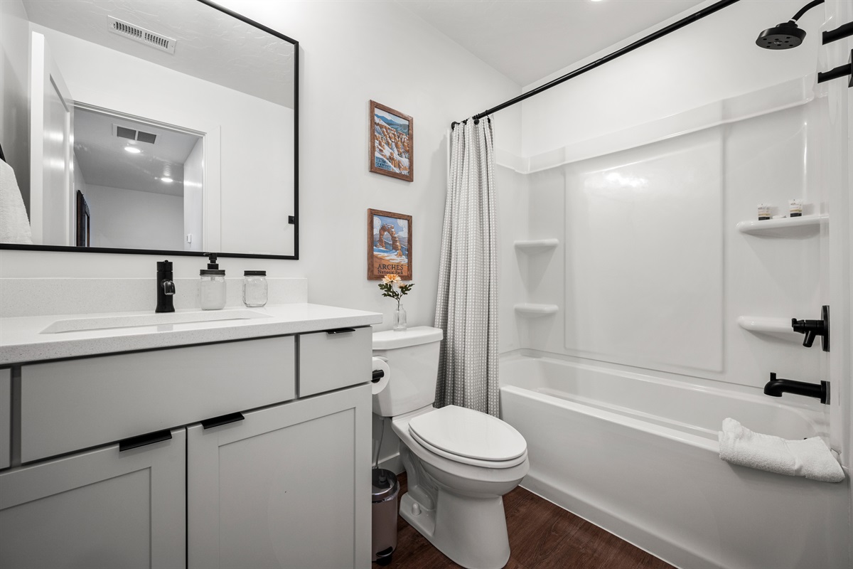 We supply all linens, bath towels, wash cloths, and hand towels.
