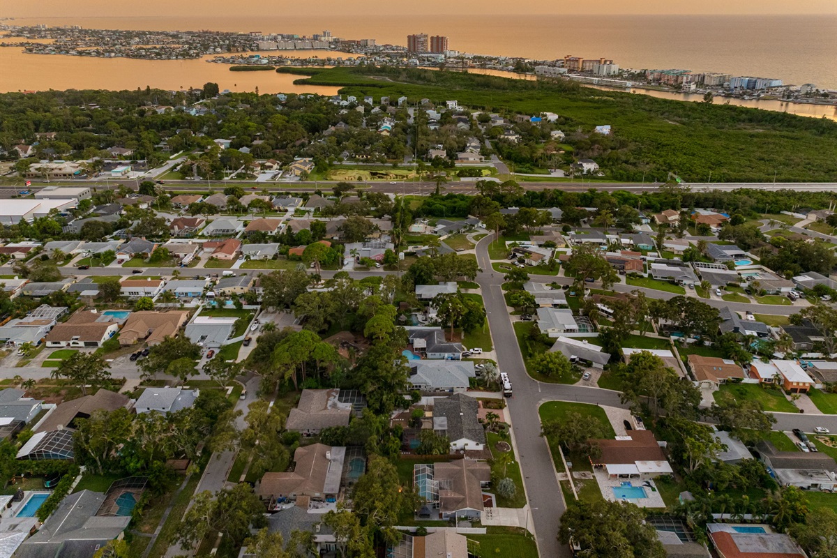 Aerial View of the Neighborhood