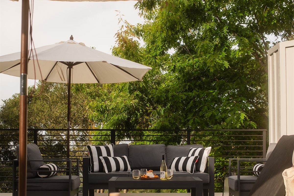 Roof Top Sun Deck for Entertaining or Relaxing