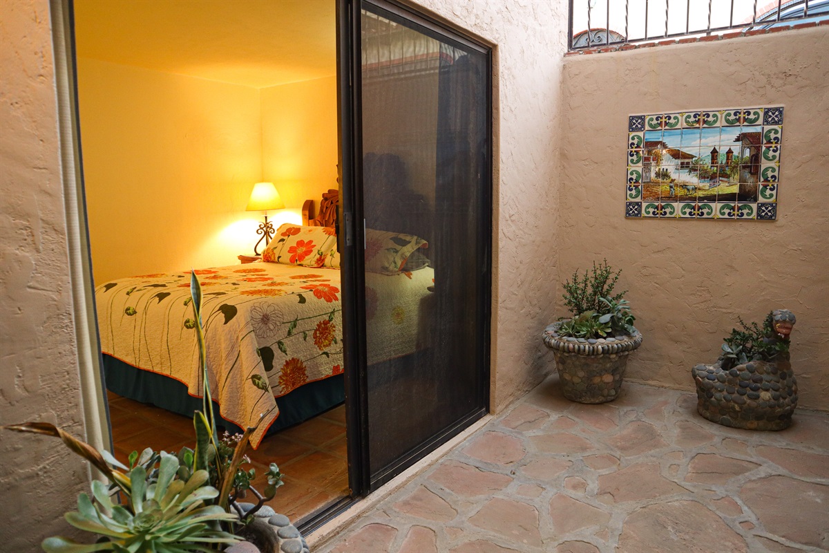Downstairs Patio