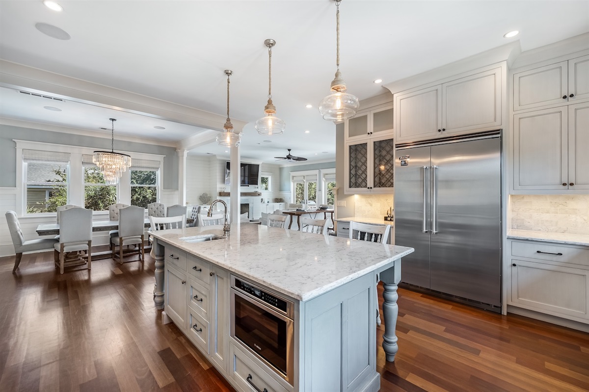 Fully equipped kitchen with everything you need to cook a meal! Shore Thing | 4001 Palm Blvd | Isle of Palms, SC | IOP Escapes