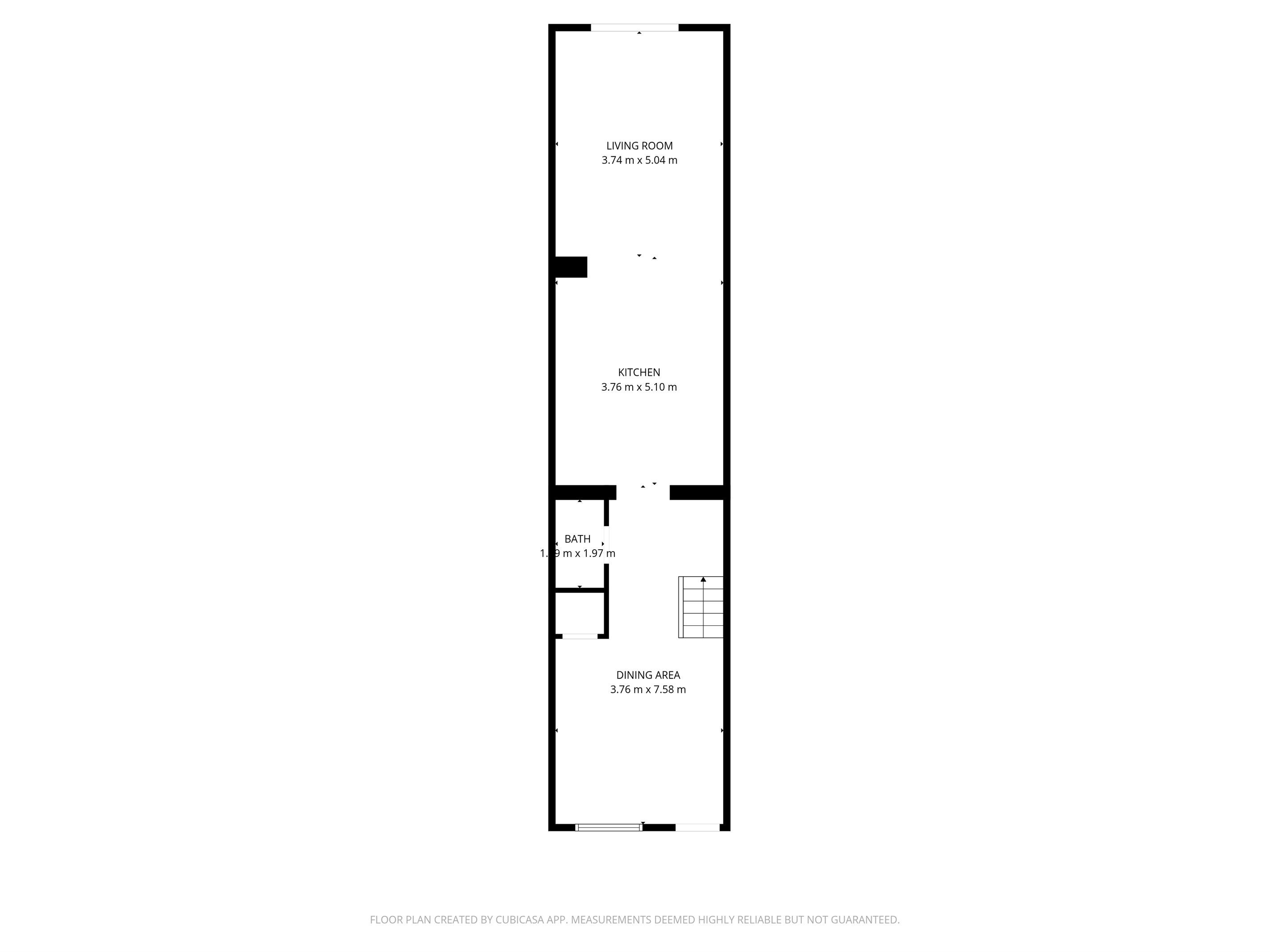 1st Level Floor Plan