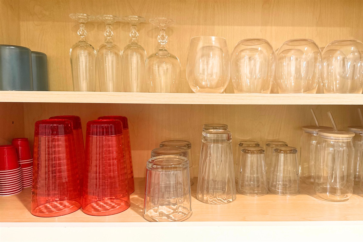 You  bring the wine, we've got the glasses!