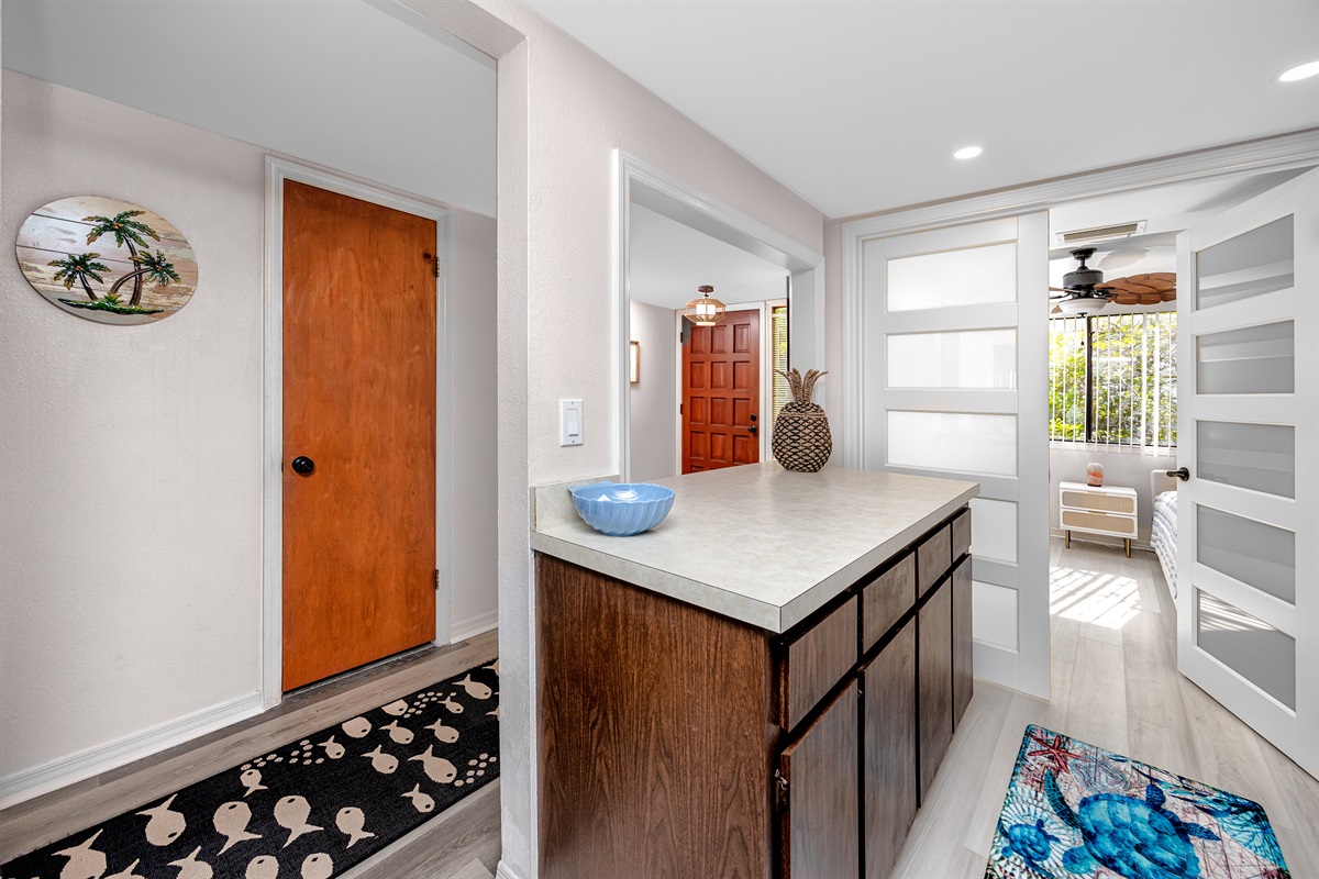 French doors to 3rd Bedroom