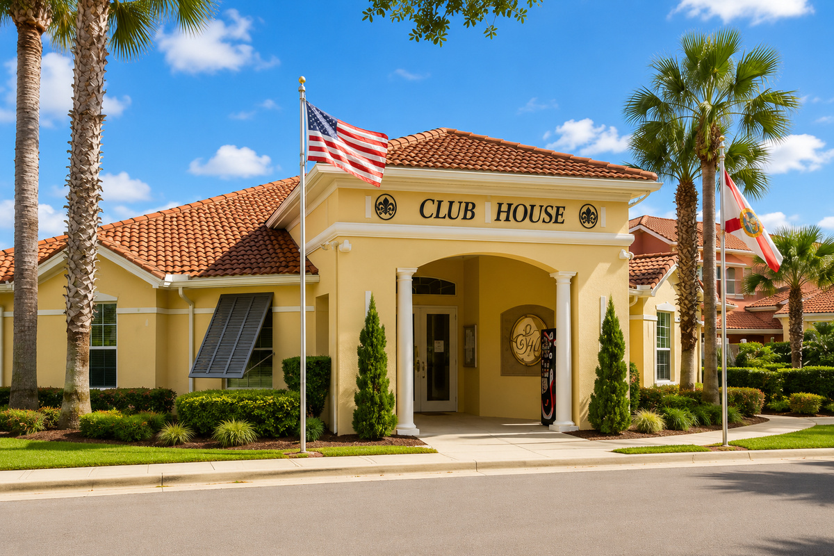 Resort Clubhouse with Fitness Room