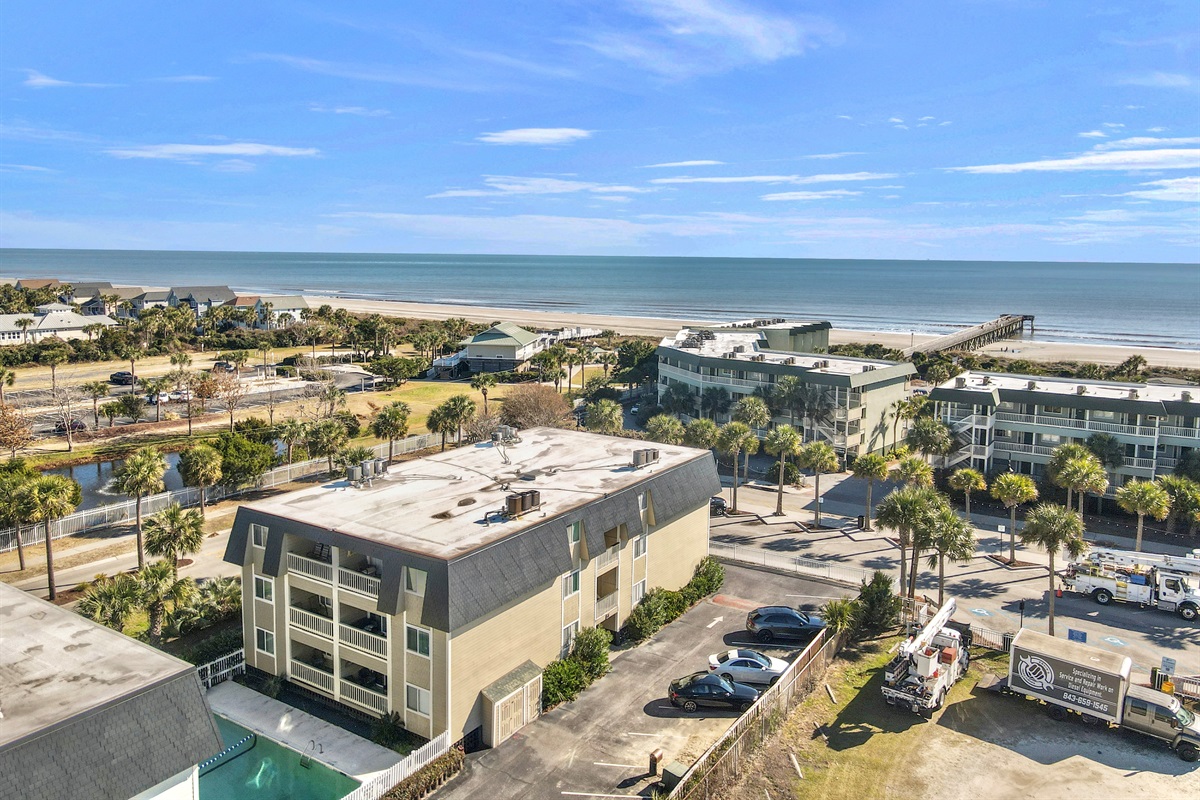 Proximity to beach | Beach Break | IOP Escapes Vacation Rentals | 1400 Ocean Blvd 106B, Isle of Palms SC