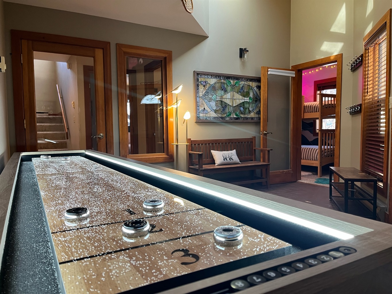 Entryway Shuffle Board