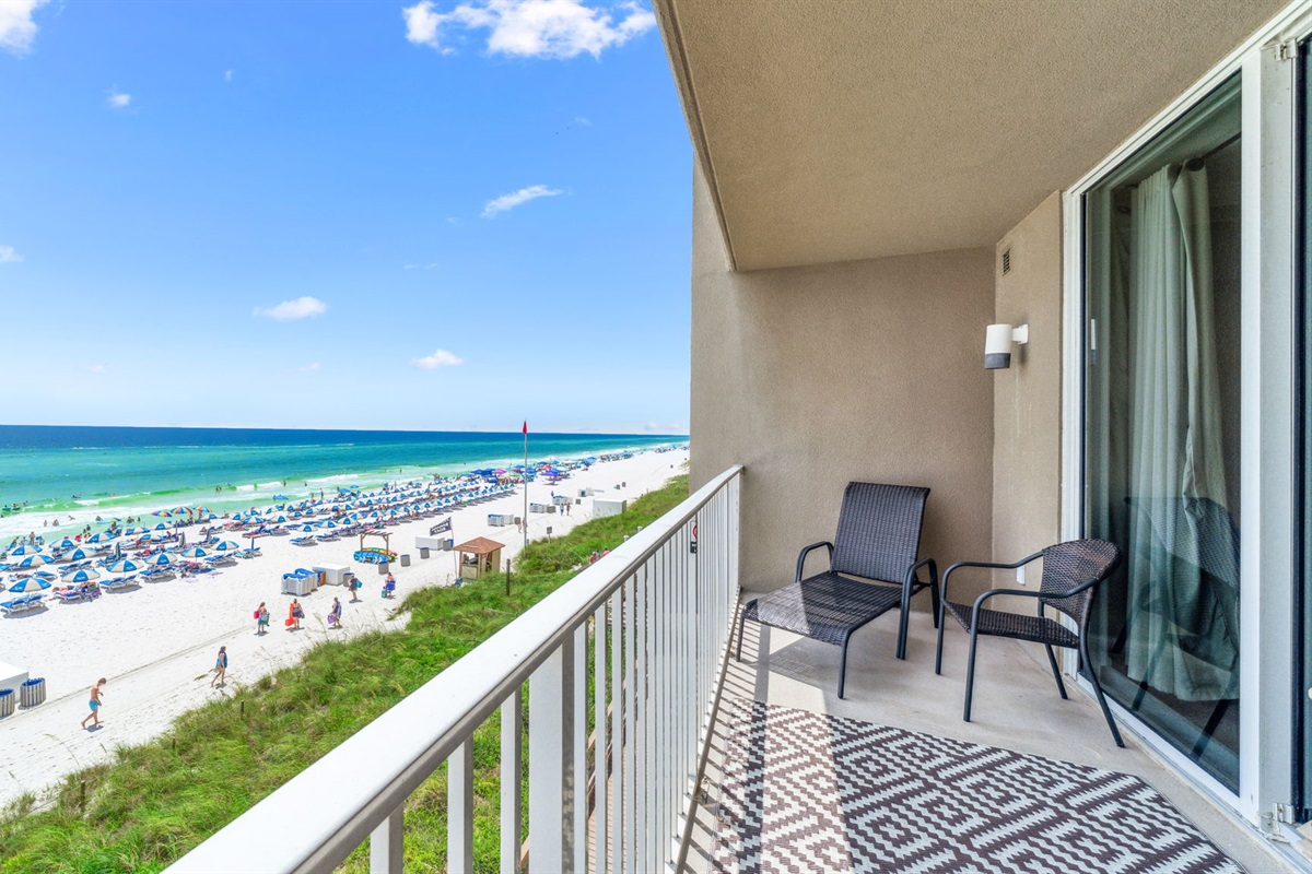Private Gulf-Front Balcony - Second Floor