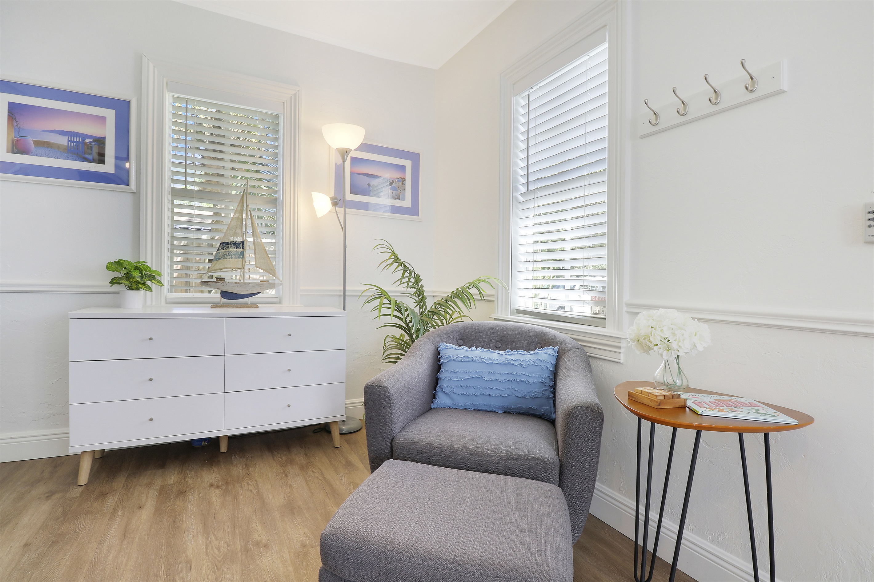 A space to relax, at the Cottage House