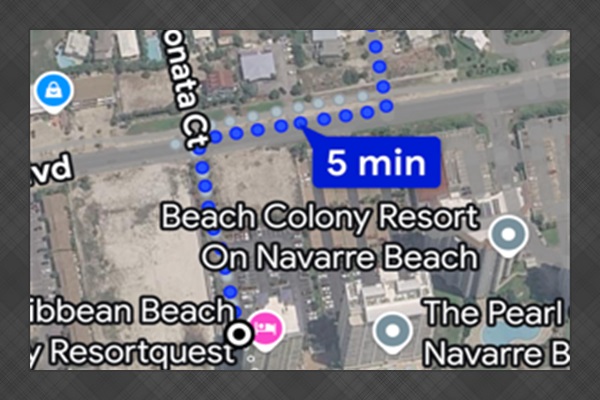 5 Minutes to walk to the closest beach