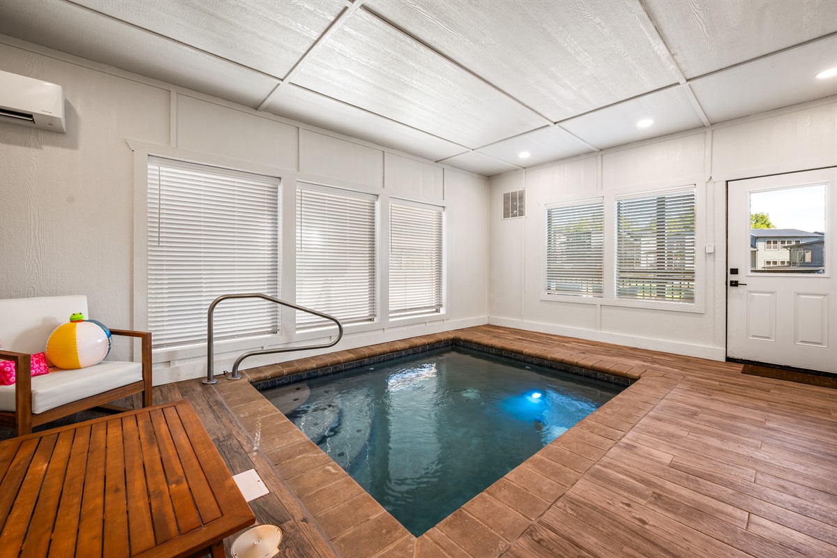 Private, heated pool!