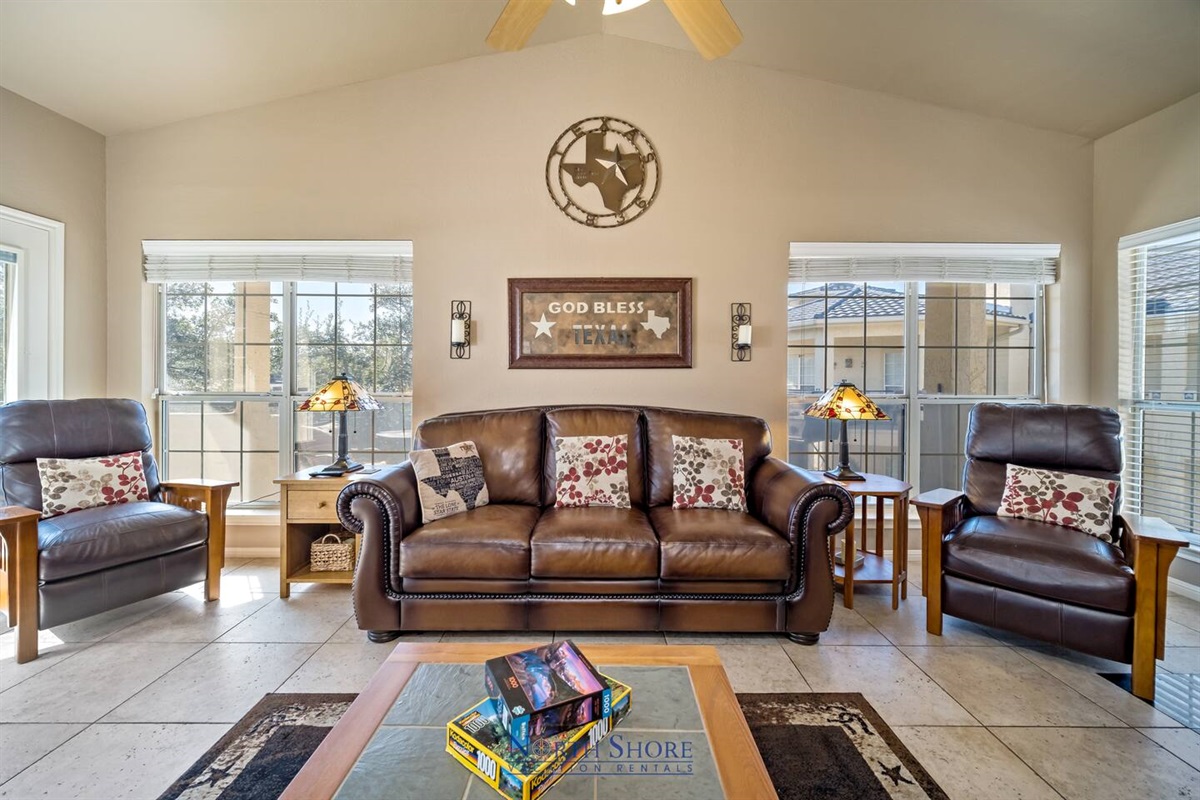 Queen Sleeper Sofa in Family Room