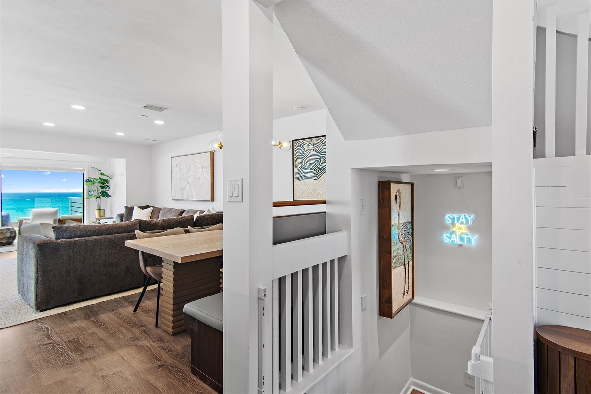 Green Reef 1 - Second Level - steps to 1st level